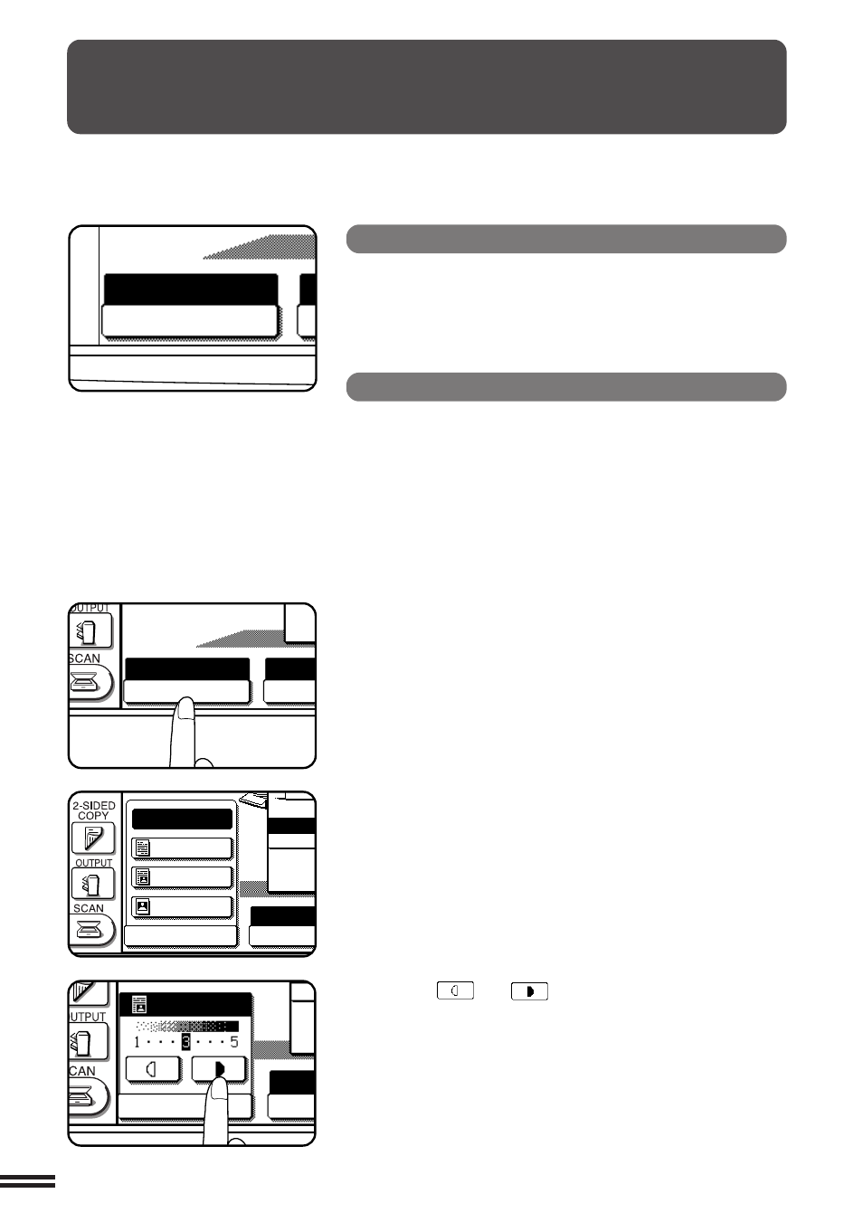 Exposure adjustments, Auto exposure | Sharp AR-407 User Manual | Page 30 / 184