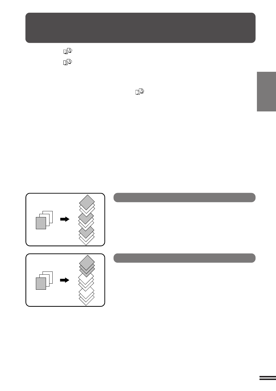 Sort/group, Sort mode, Group mode | Sharp AR-407 User Manual | Page 31 / 184