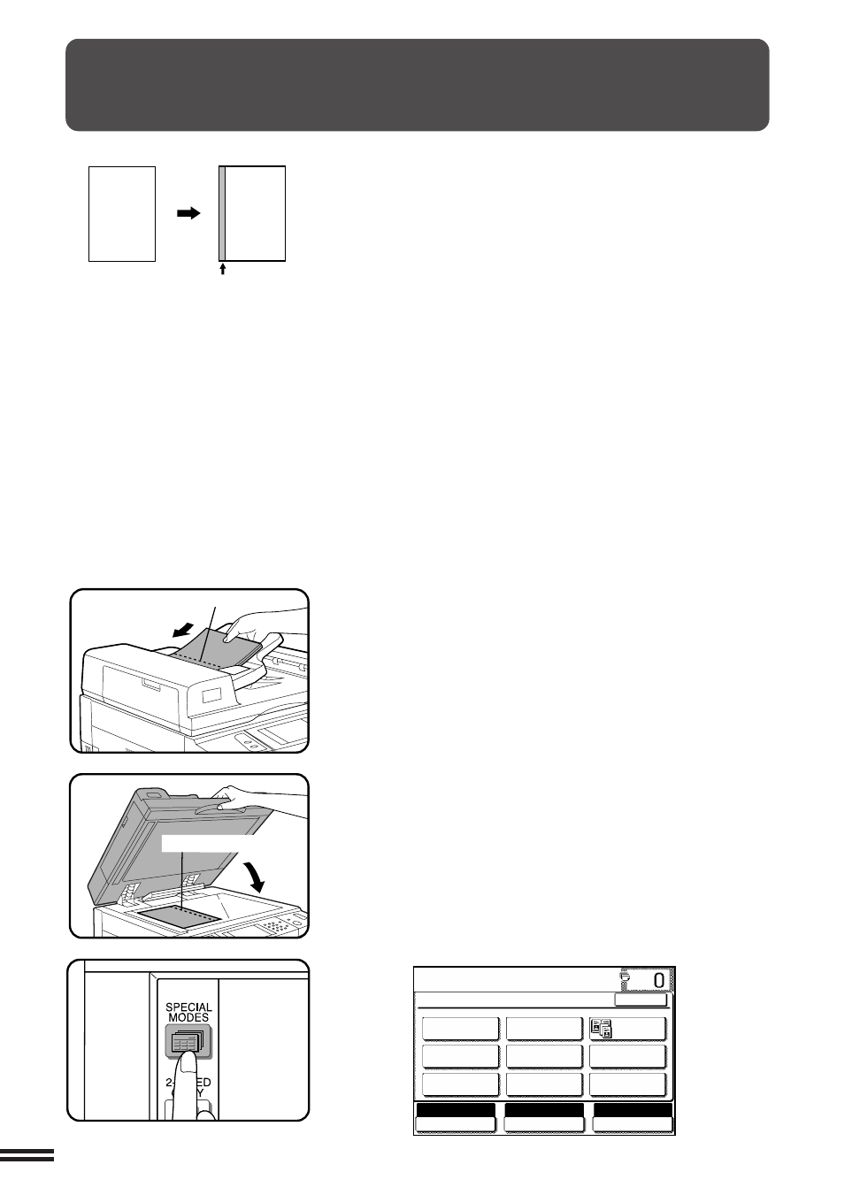 Margin shift, Ready to co | Sharp AR-407 User Manual | Page 38 / 184