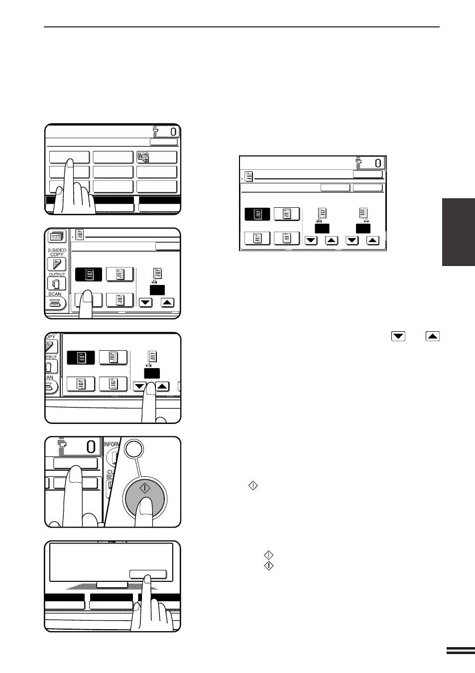 Side 2 ok ok, Margin shift | Sharp AR-407 User Manual | Page 39 / 184