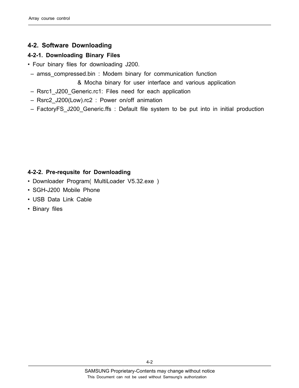 2. software downloading | Sharp SGH-J200 User Manual | Page 10 / 87