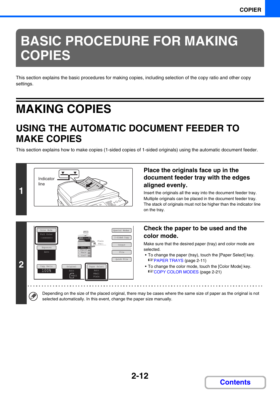 Sharp MX-3100N User Manual | Page 126 / 799