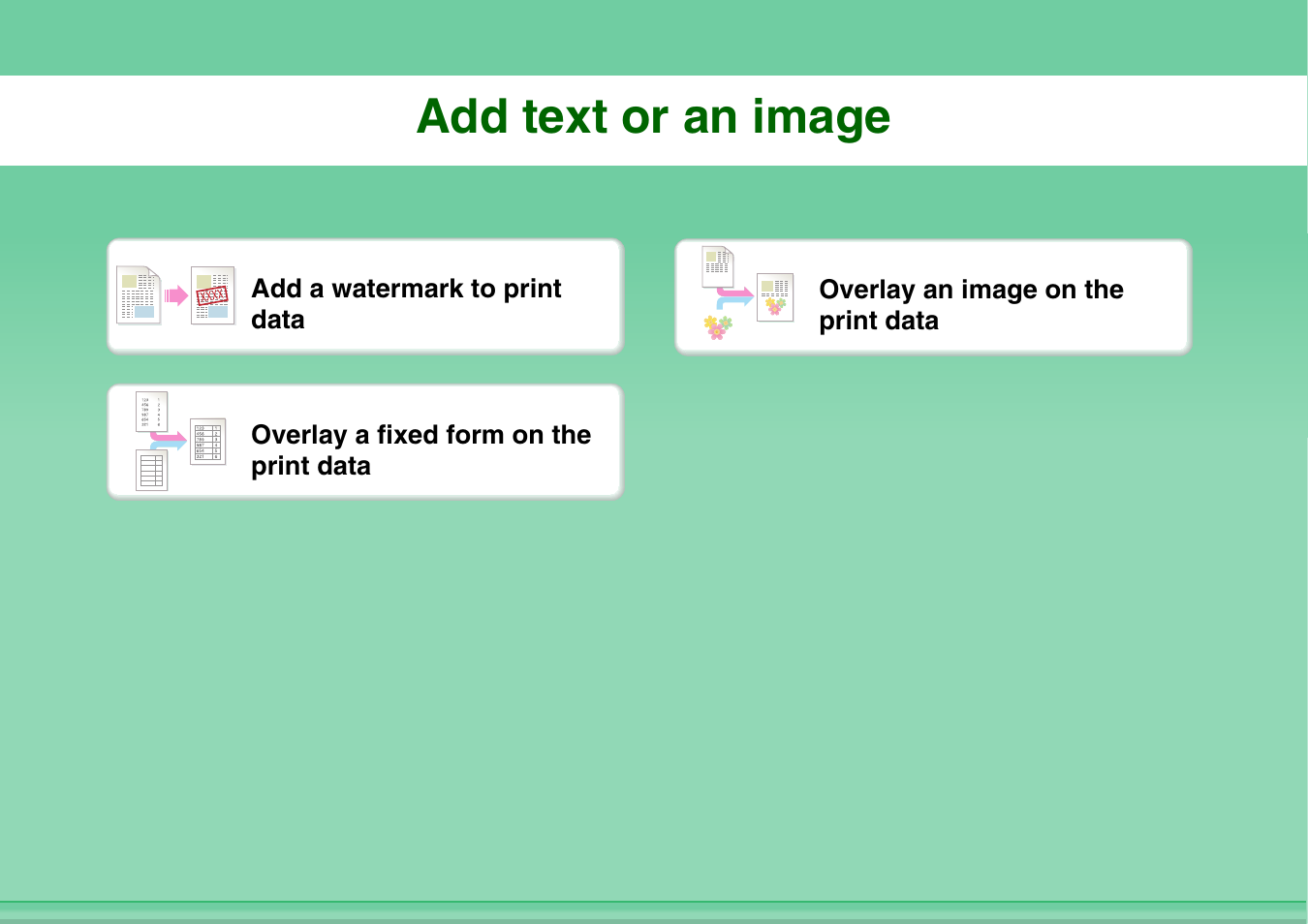 Add text or an, Image, Add text or an image | Sharp MX-3100N User Manual | Page 16 / 799