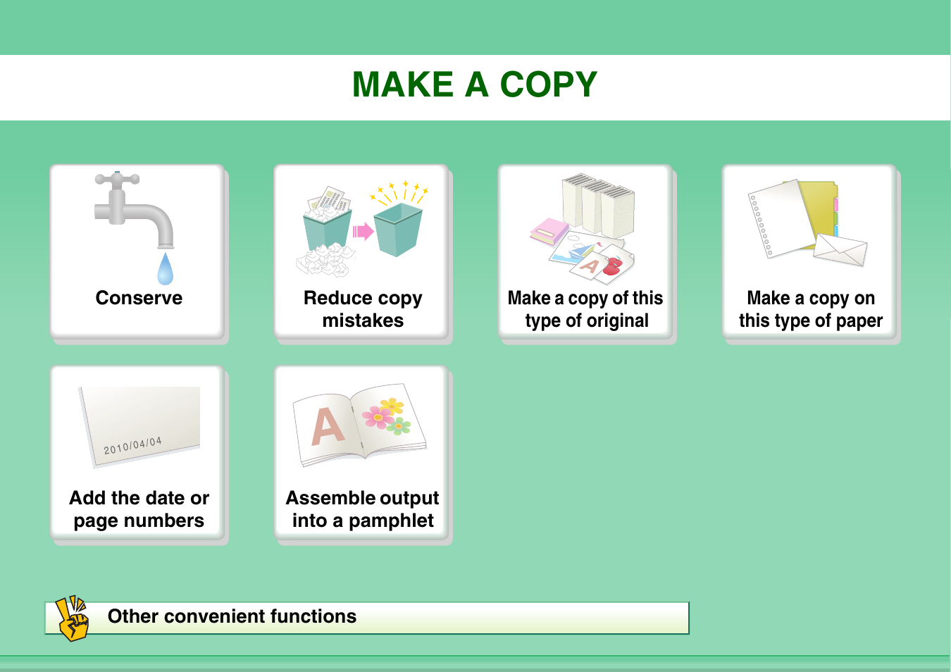 Make a copy | Sharp MX-3100N User Manual | Page 2 / 799