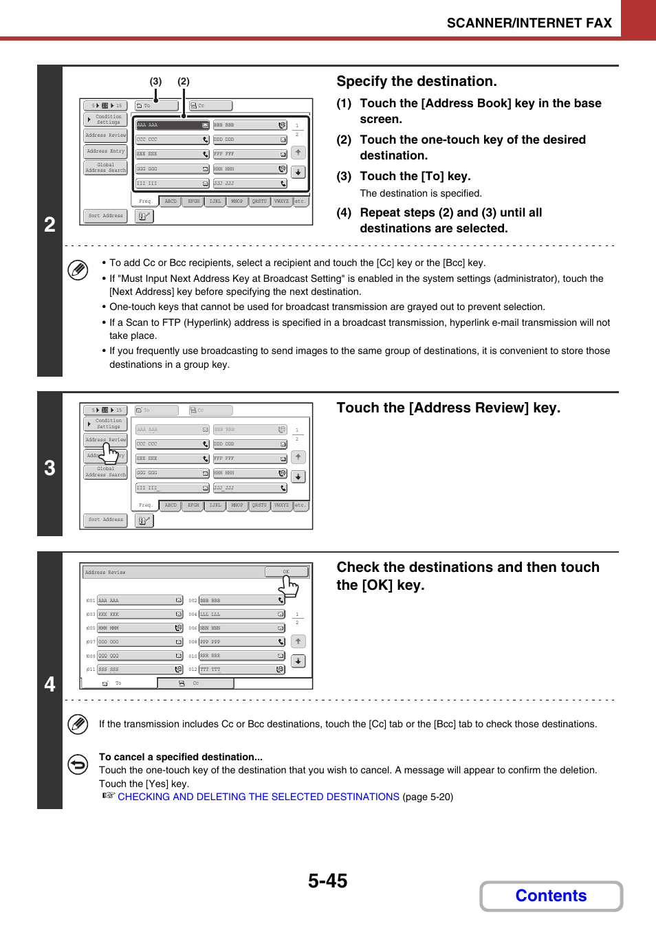 Sharp MX-3100N User Manual | Page 518 / 799