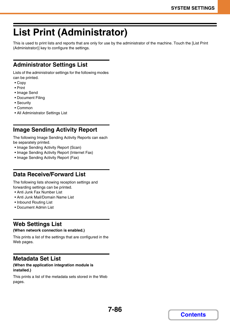 Sharp MX-3100N User Manual | Page 732 / 799