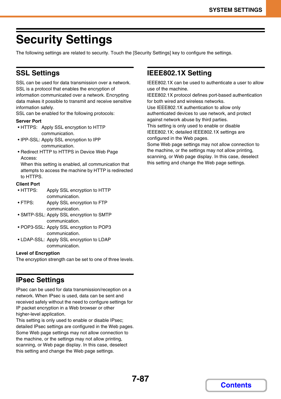 Sharp MX-3100N User Manual | Page 733 / 799