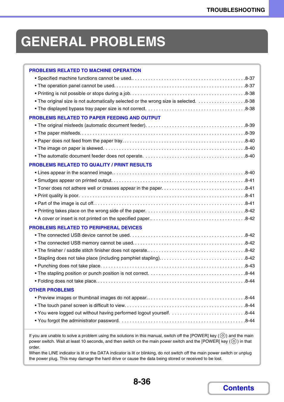 Sharp MX-3100N User Manual | Page 790 / 799