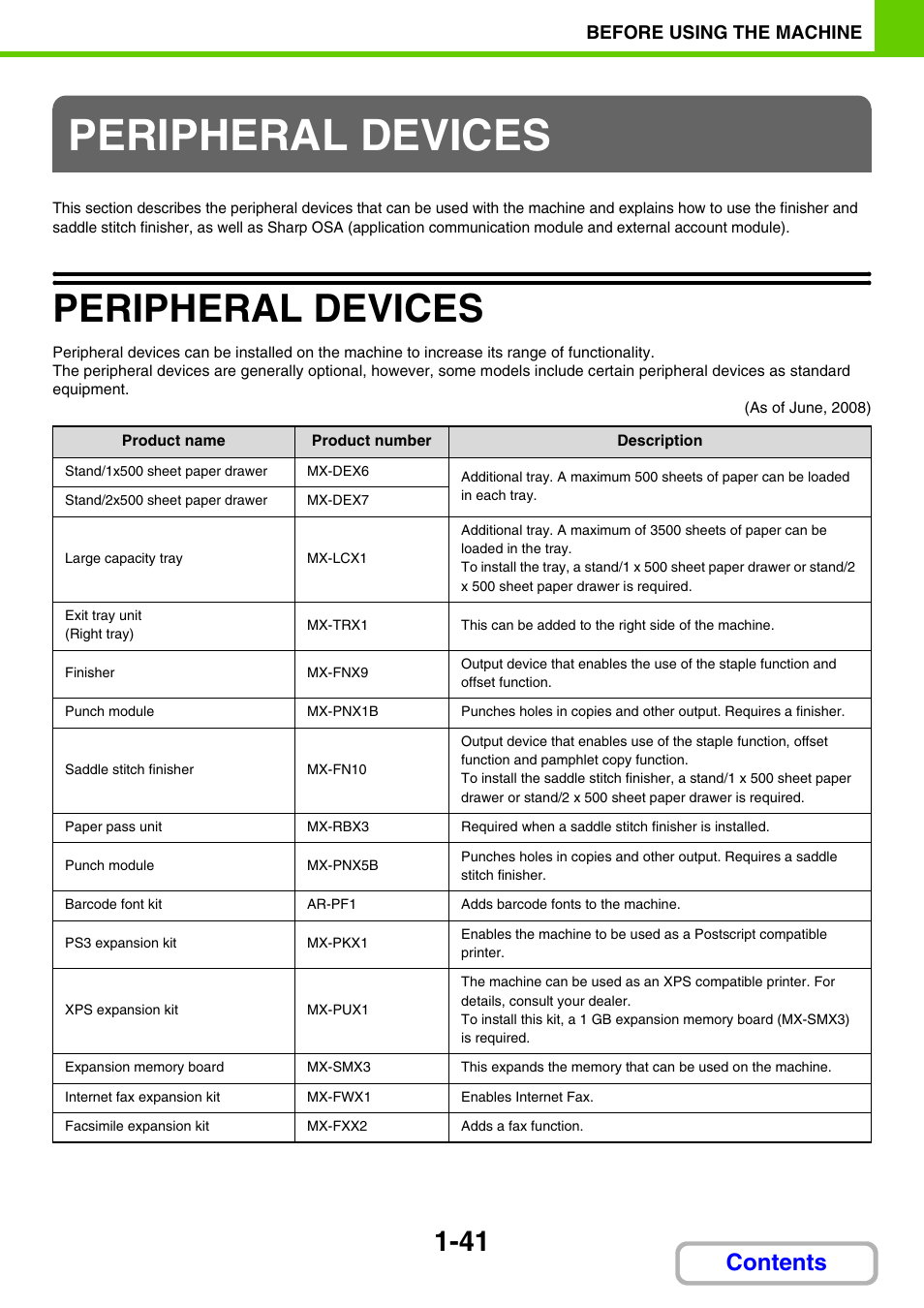 Sharp MX-3100N User Manual | Page 82 / 799