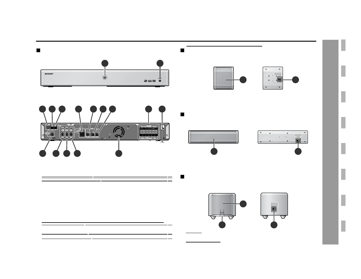 General inf o rmation | Sharp SD-AS10 User Manual | Page 11 / 64