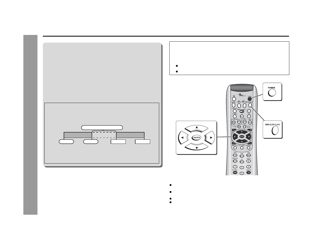 Setting the timer, Ad v a nced features | Sharp SD-AS10 User Manual | Page 50 / 64