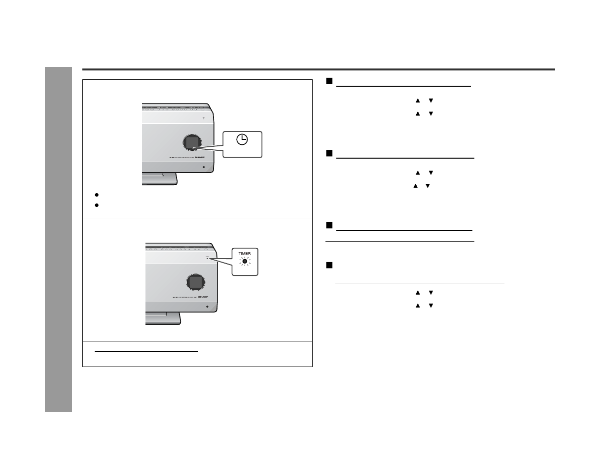 Operations after setting the timer, Ad v a nced features | Sharp SD-AS10 User Manual | Page 52 / 64