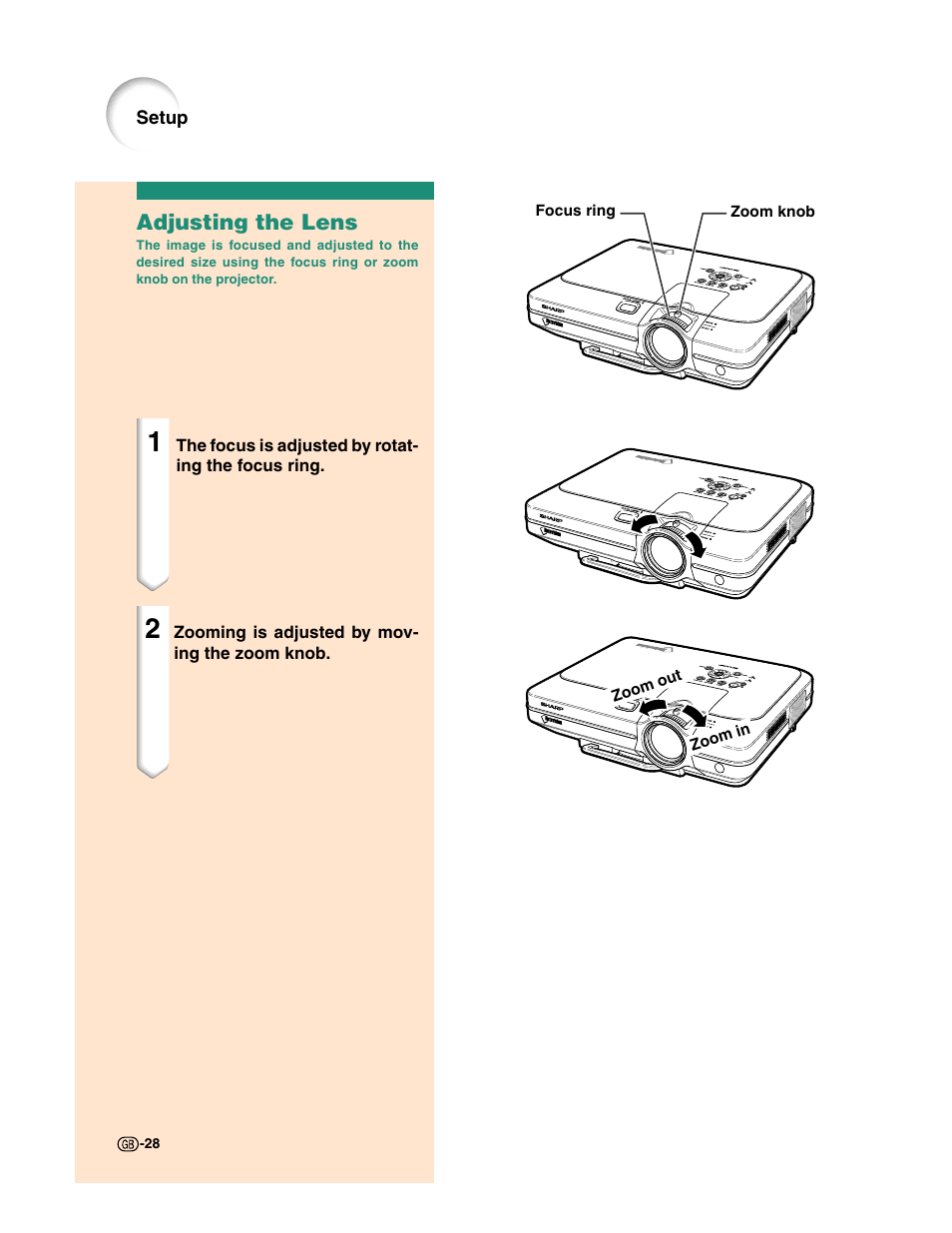 Sharp XG-C50X User Manual | Page 30 / 104