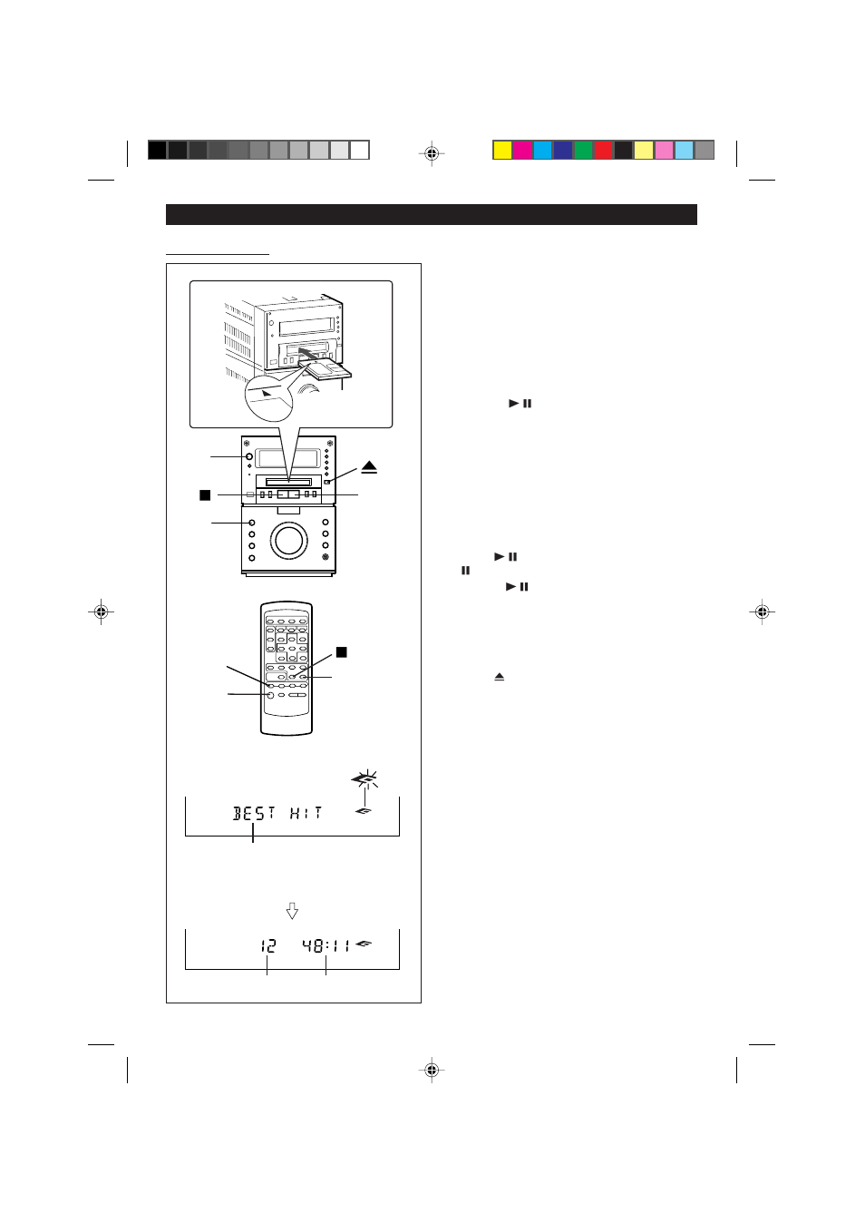 Minidisc operation | Sharp MD-M1H User Manual | Page 13 / 52