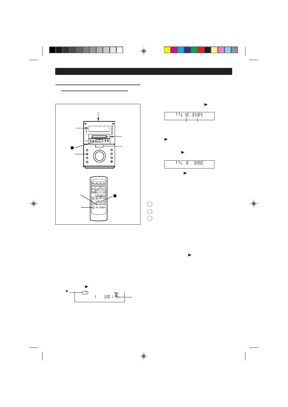 Continued) | Sharp MD-M1H User Manual | Page 30 / 52