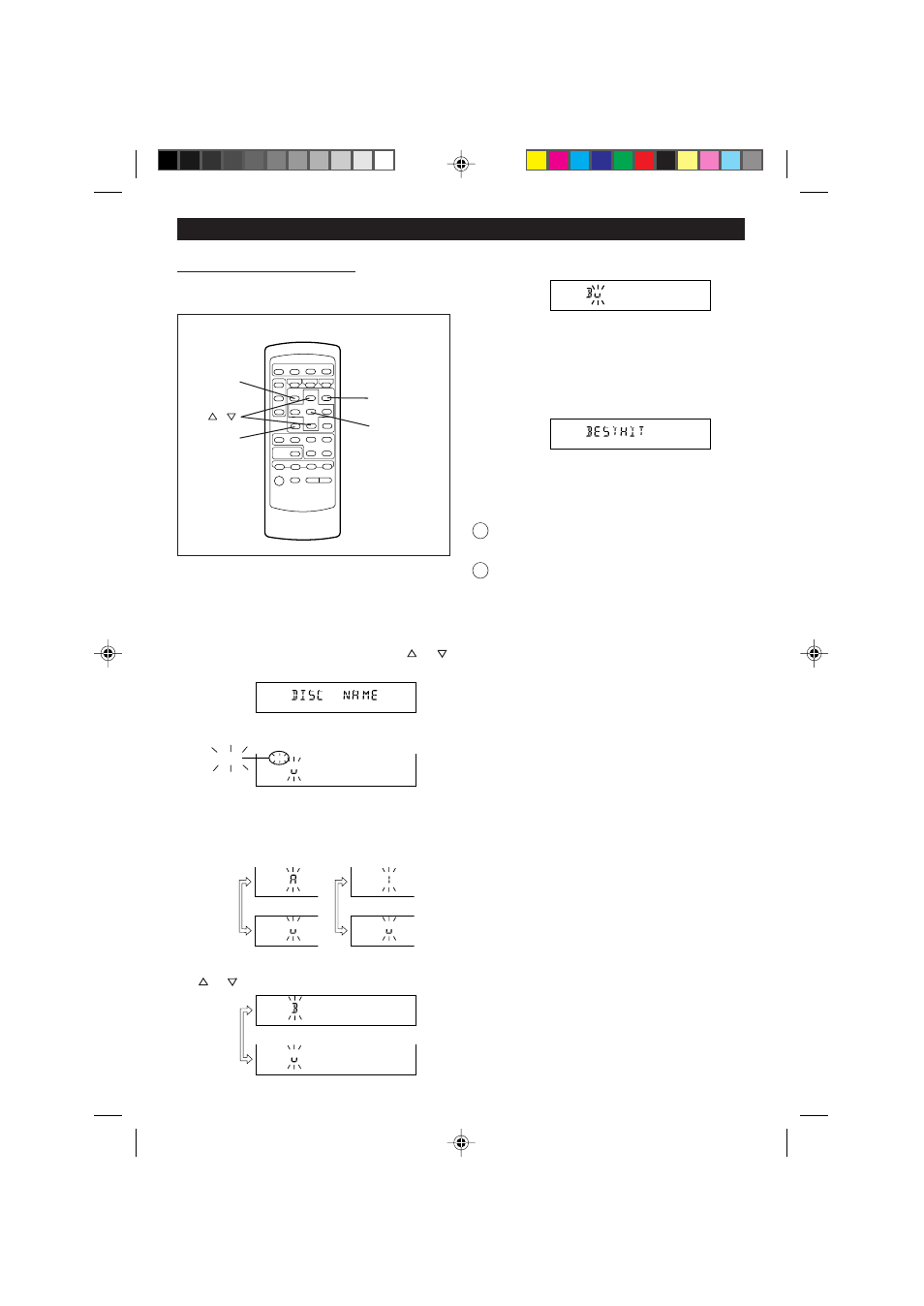 Continued) | Sharp MD-M1H User Manual | Page 34 / 52