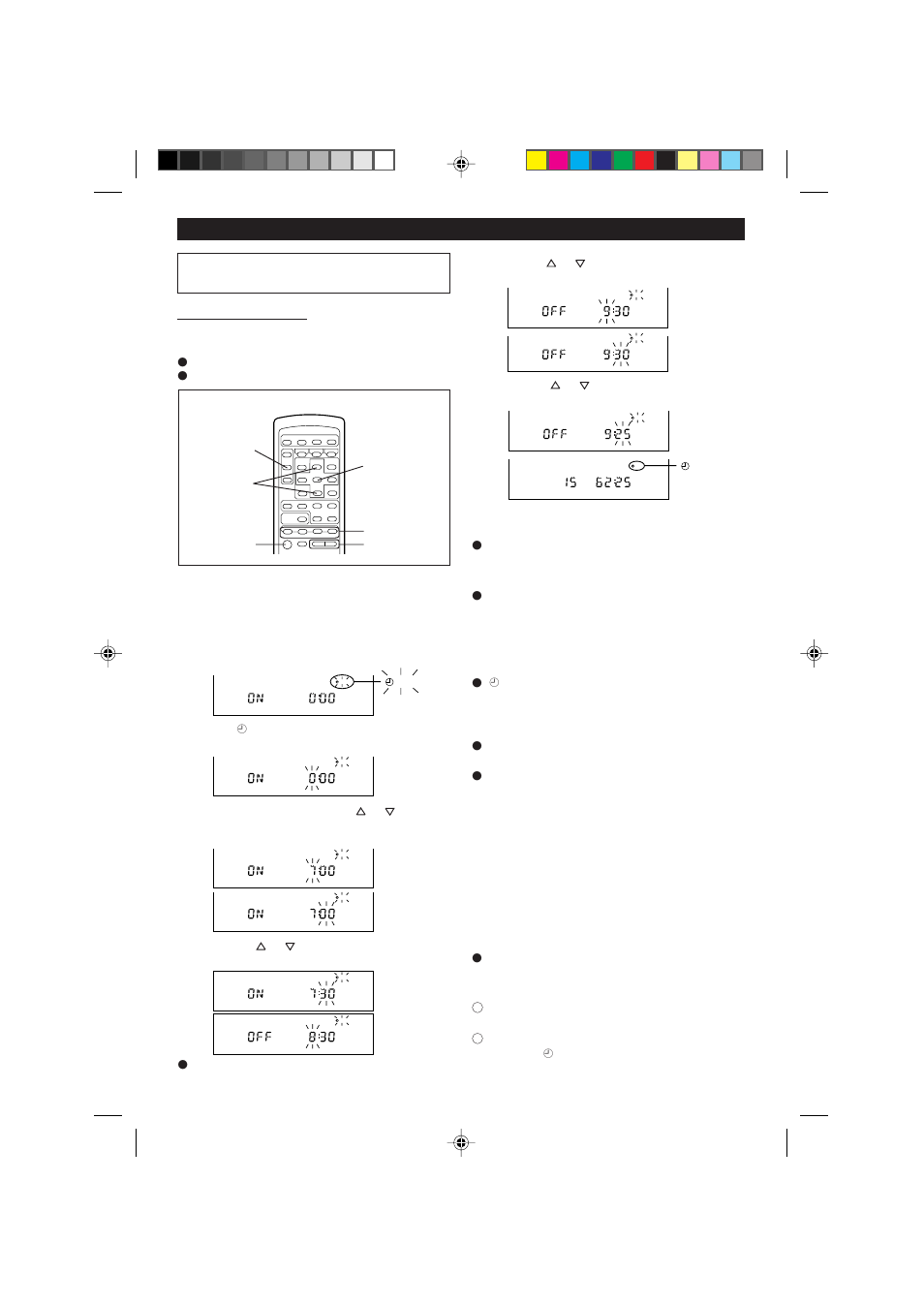 Timer operation, Timer playback | Sharp MD-M1H User Manual | Page 40 / 52