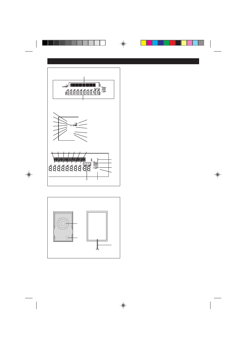 Continued), Display window | Sharp MD-M1H User Manual | Page 5 / 52