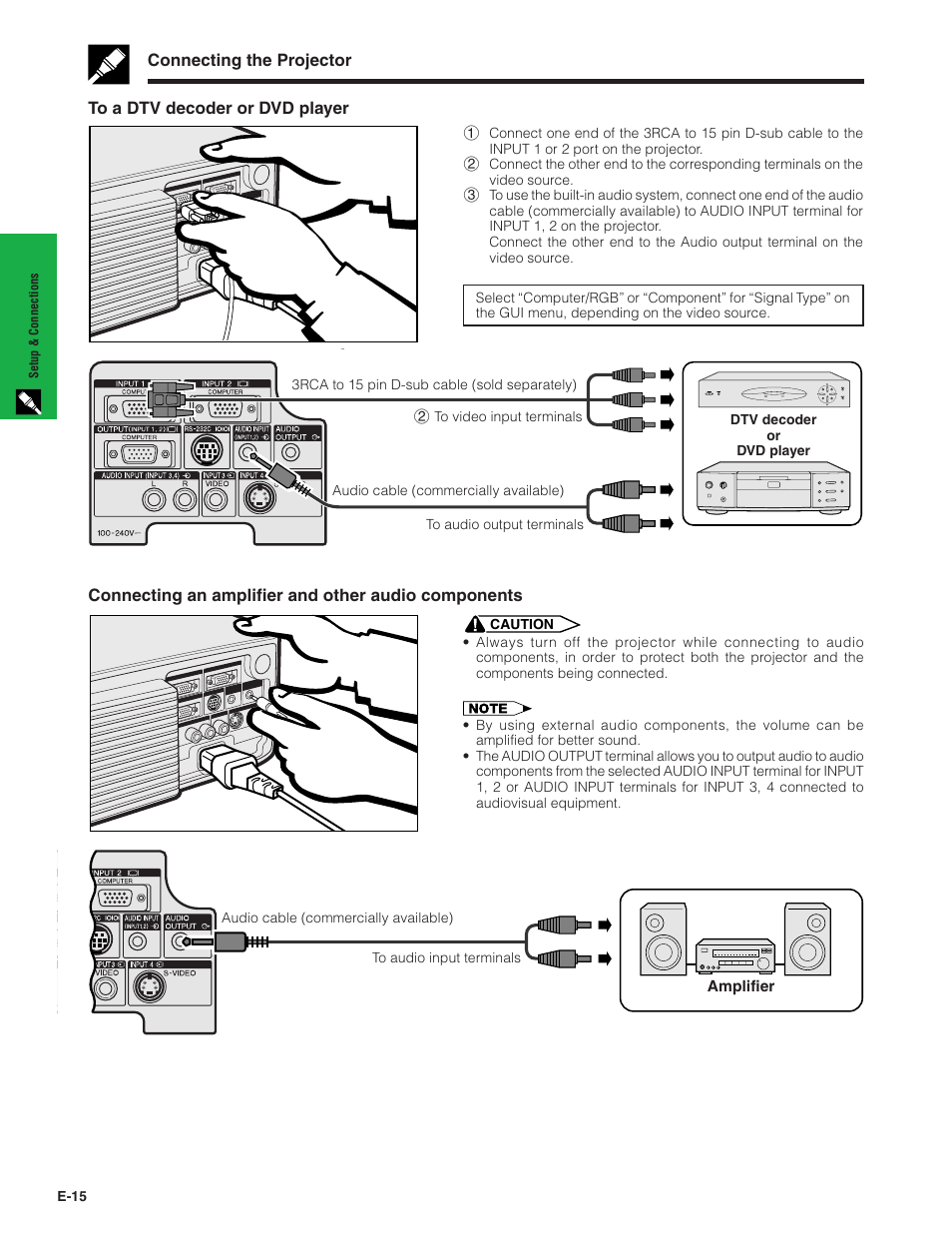 Sharp XG-C40XU User Manual | Page 16 / 63