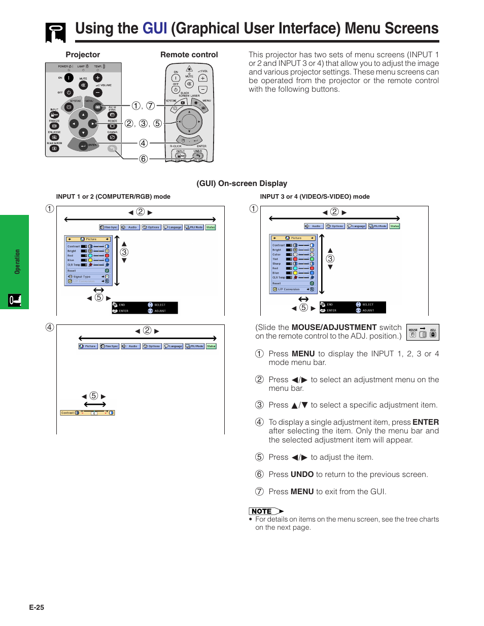 Sharp XG-C40XU User Manual | Page 26 / 63