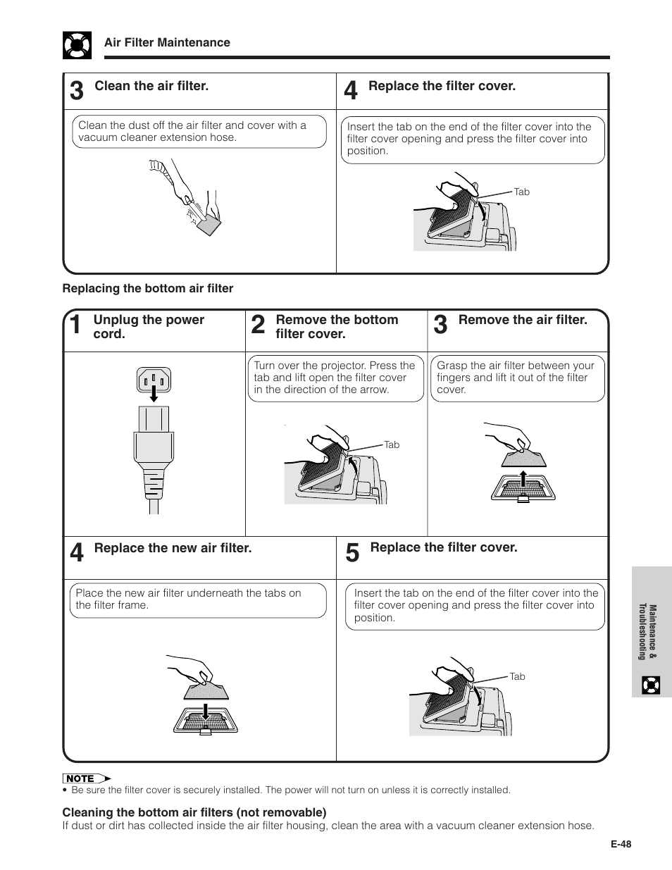 Sharp XG-C40XU User Manual | Page 49 / 63