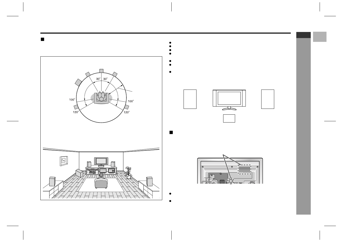 System installation, Placing the speaker in your system, Cooling fan | Sharp SD-HX600 User Manual | Page 17 / 78