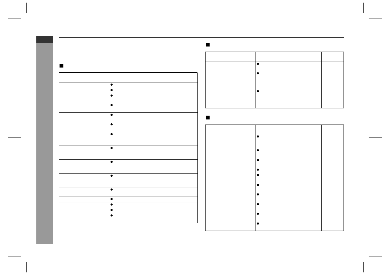 Troubleshooting chart, Re fe re nc es, General ! tuner | Av selector, E-67 | Sharp SD-HX600 User Manual | Page 72 / 78