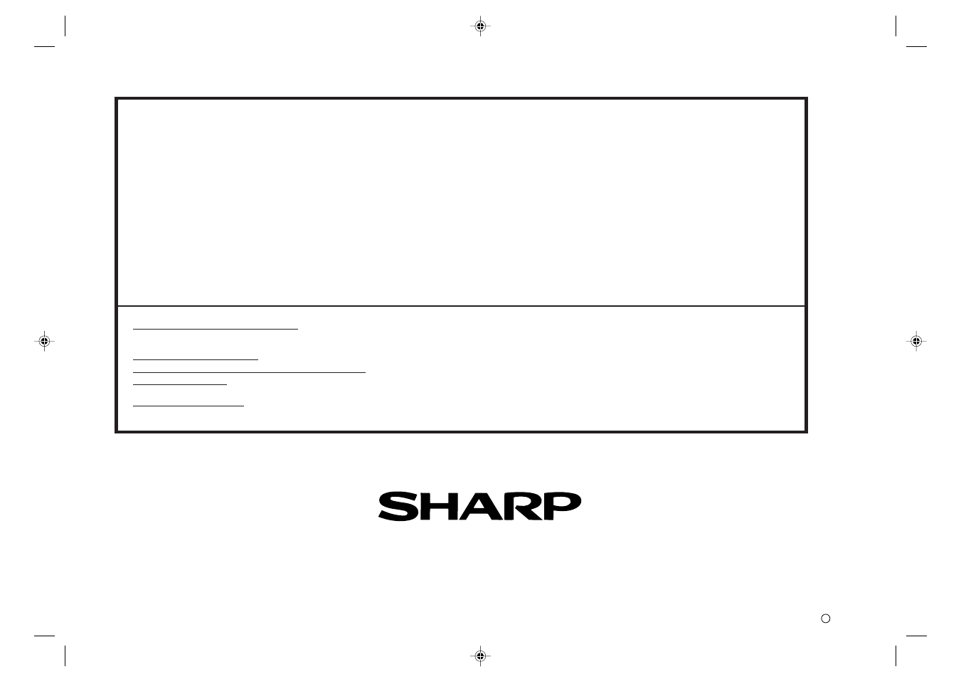 Valid in u.s.a. only, Sharp electronics corporation, Sharp corporation | Sharp SD-HX600 User Manual | Page 78 / 78