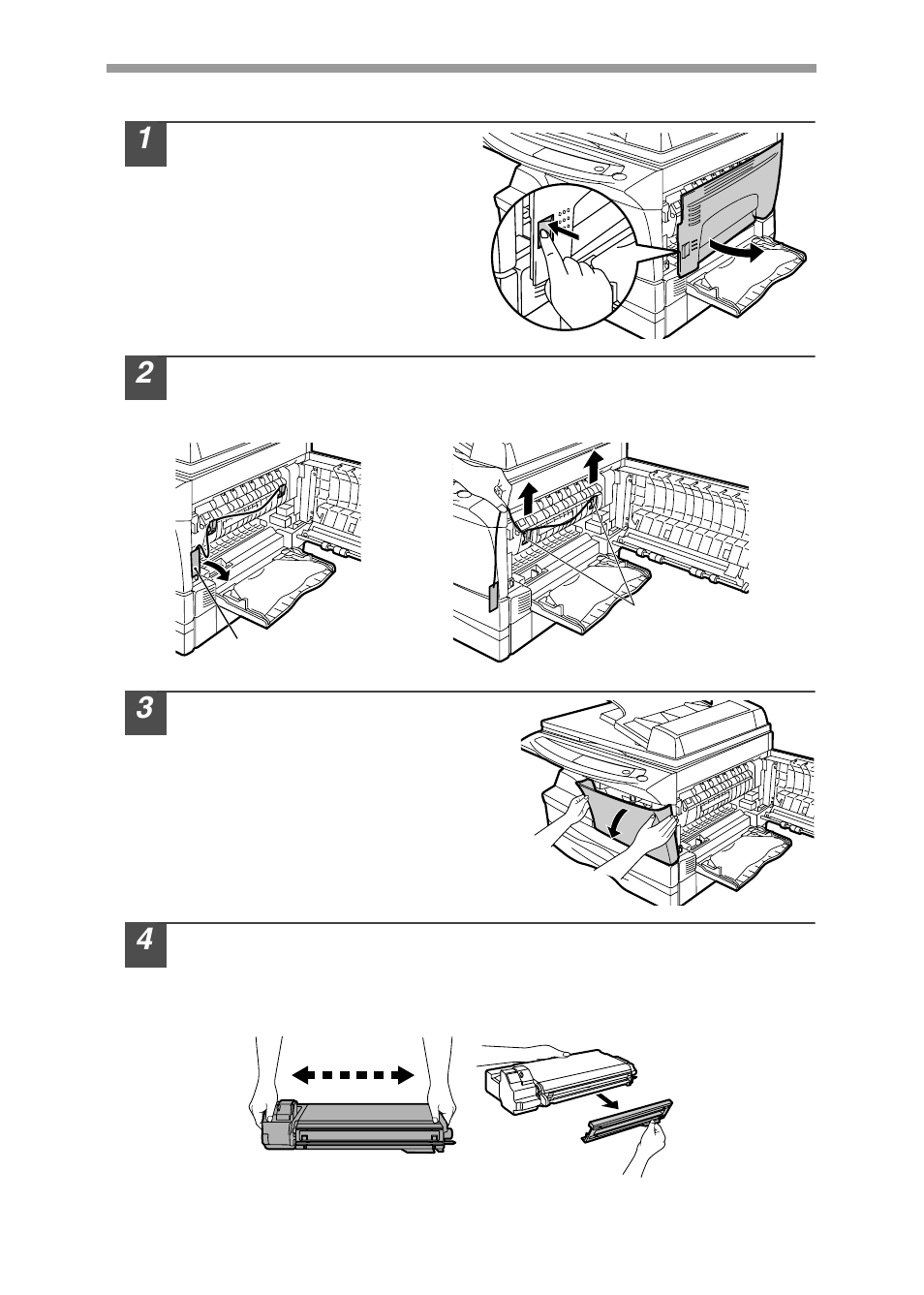 10 installing the td cartridge | Sharp AL-1456 User Manual | Page 12 / 88