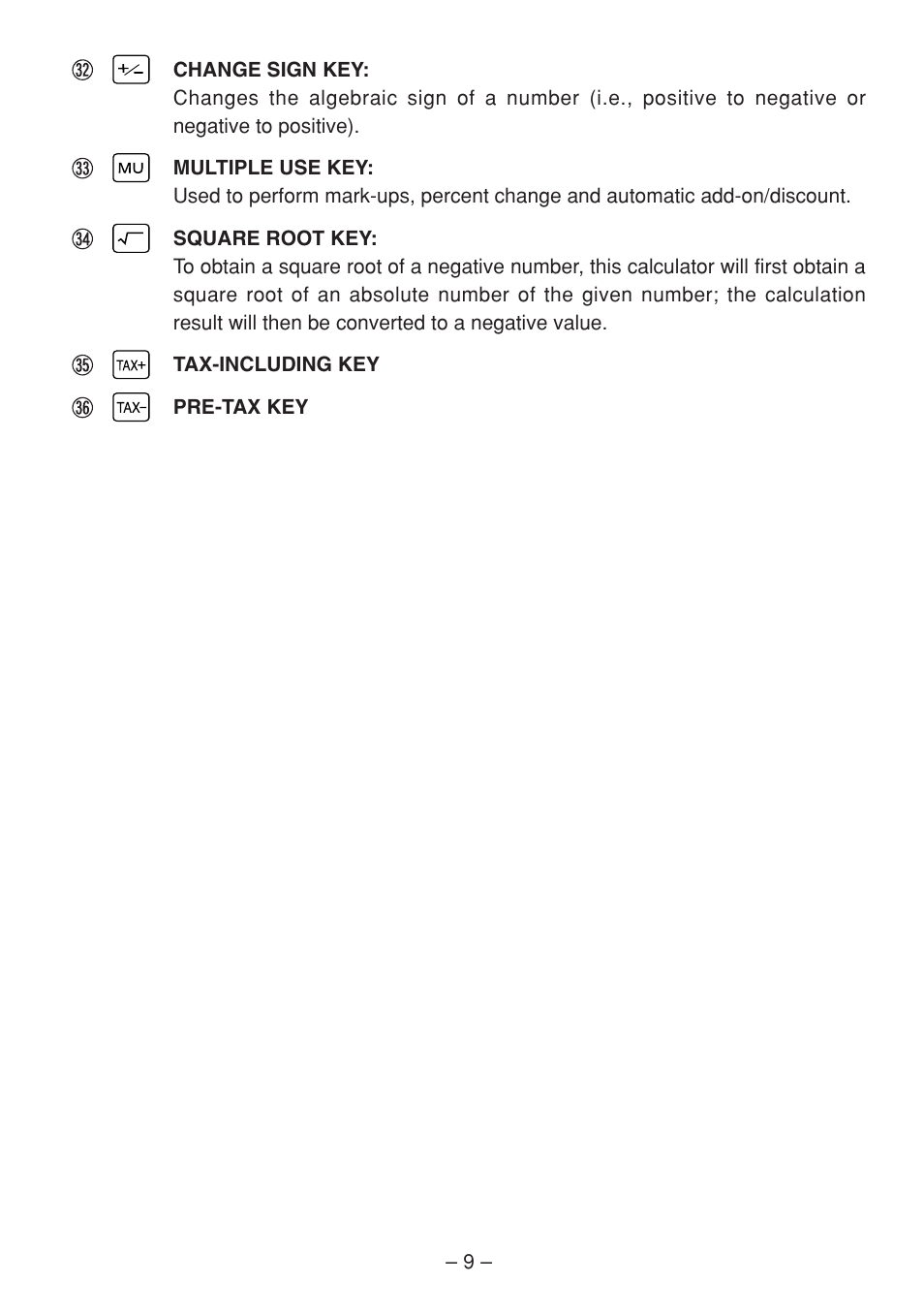 Sharp QS-2770H User Manual | Page 11 / 56