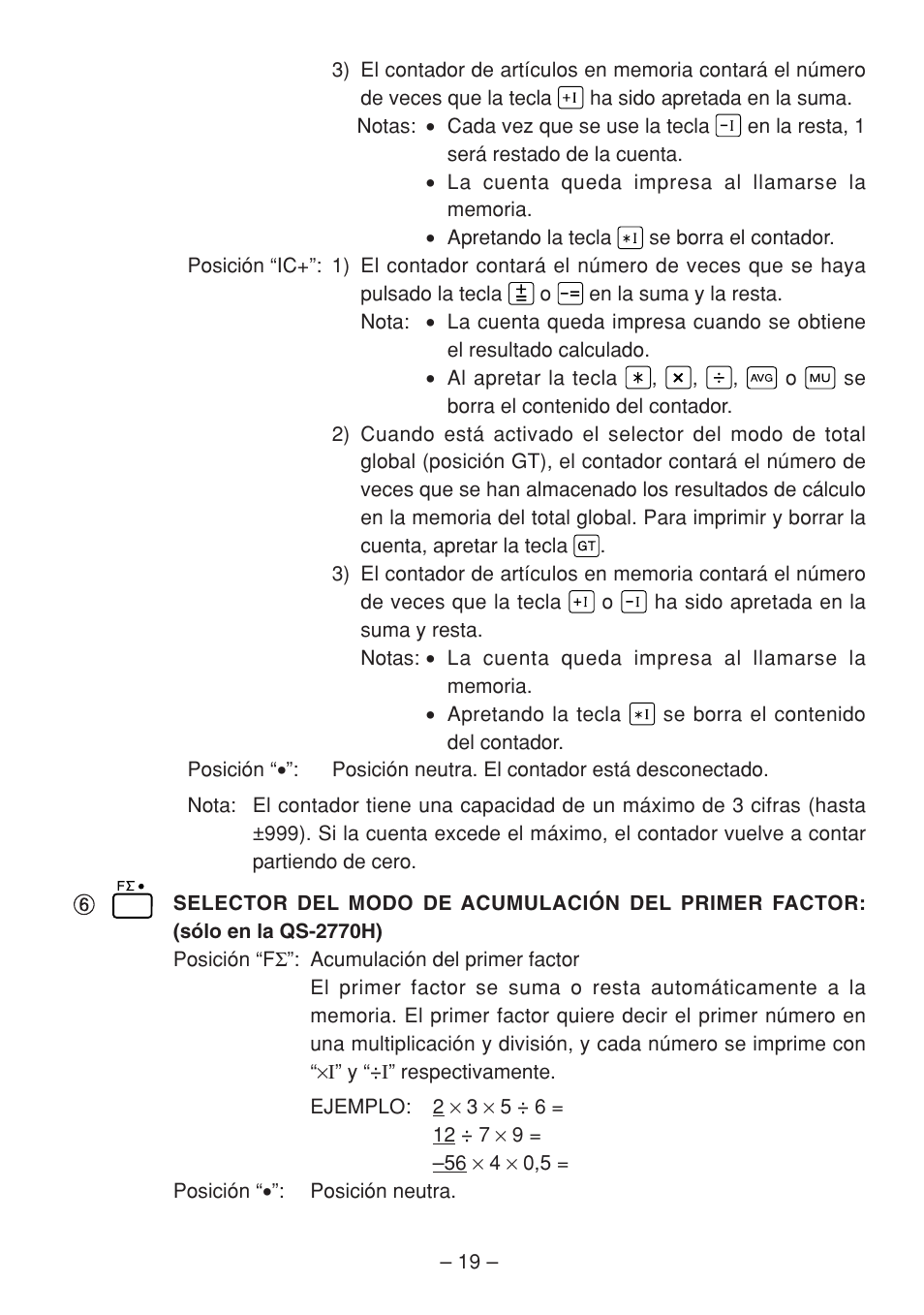 Sharp QS-2770H User Manual | Page 21 / 56