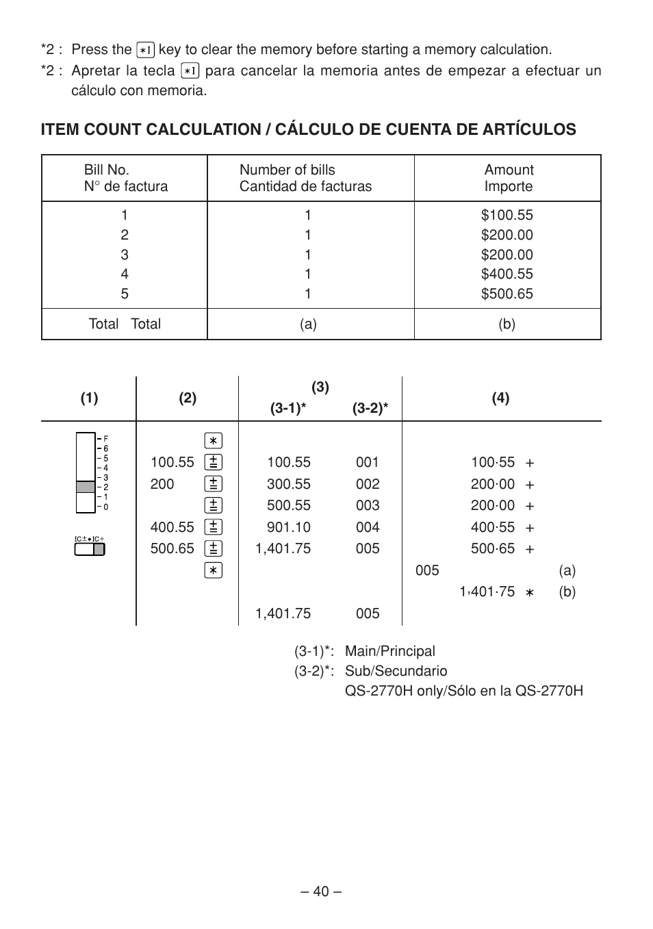 Sharp QS-2770H User Manual | Page 42 / 56