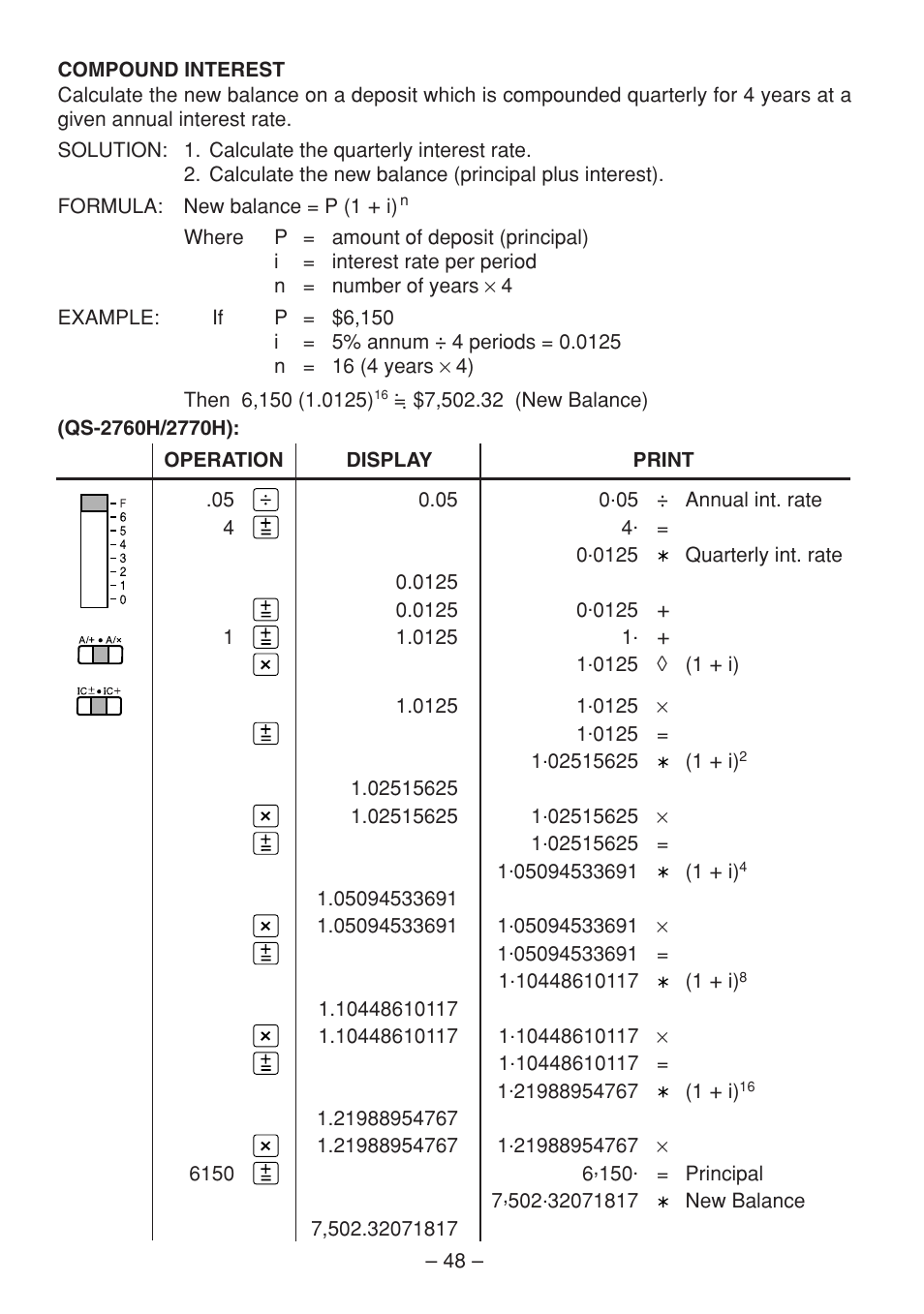 Sharp QS-2770H User Manual | Page 50 / 56