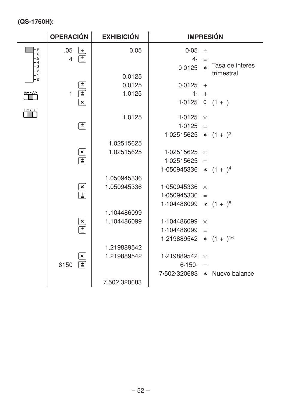 Sharp QS-2770H User Manual | Page 54 / 56