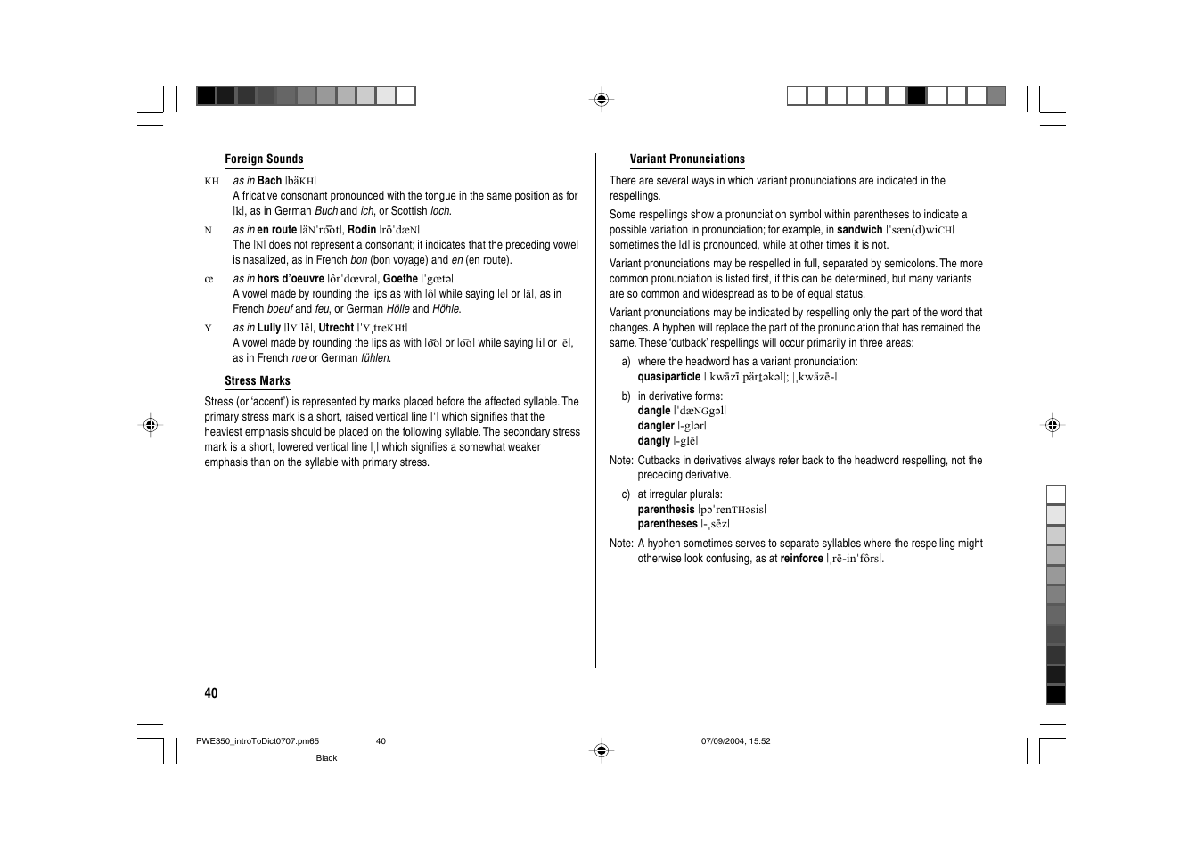 Sharp The New Oxford American Dictionary Oxford American Thesaurus of Current English ELECTRONIC DICTIONARY PW-E350 User Manual | Page 42 / 48