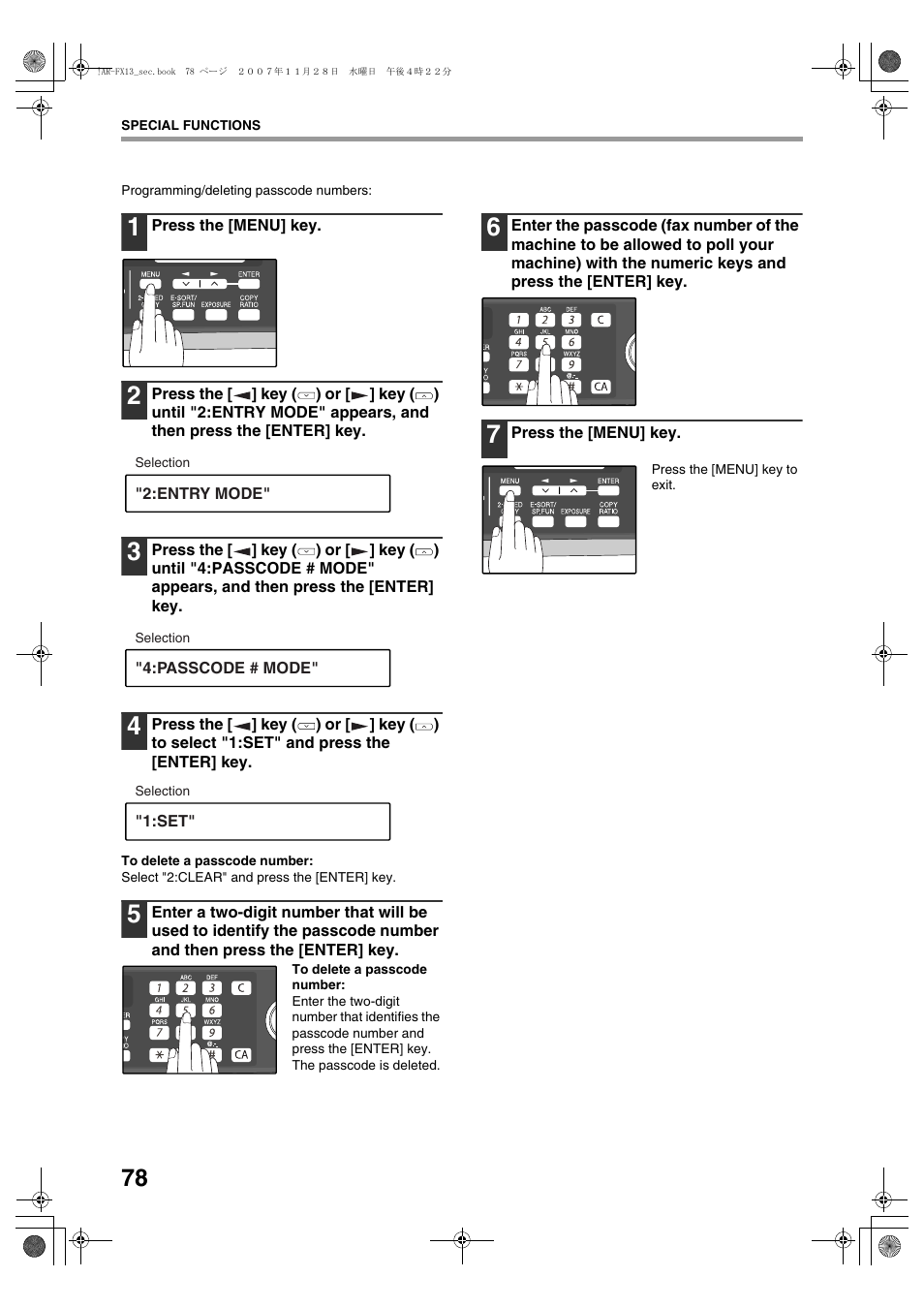 Sharp R-208S User Manual | Page 186 / 311
