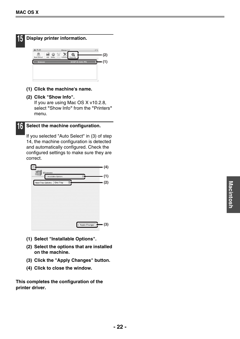 Sharp R-208S User Manual | Page 260 / 311