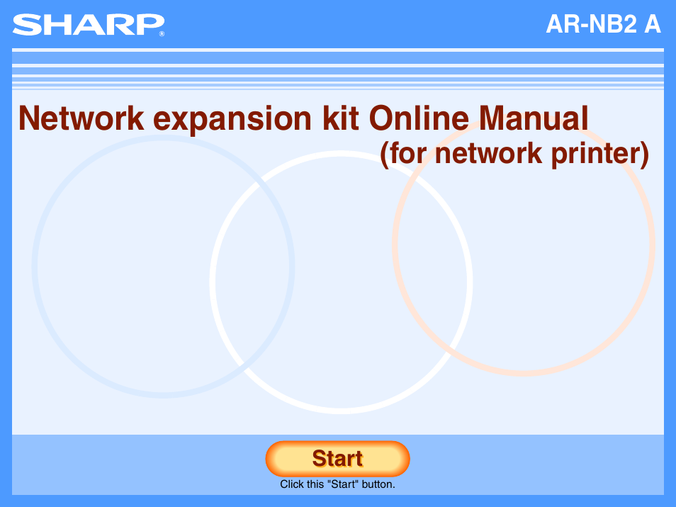 Network expansion kit online manual, For network printer) | Sharp R-208S User Manual | Page 264 / 311