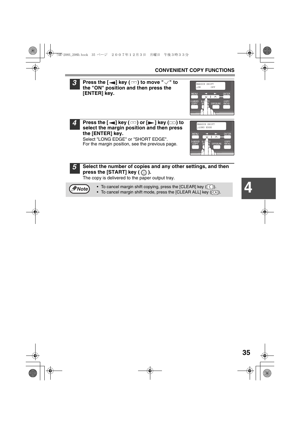 Sharp R-208S User Manual | Page 37 / 311