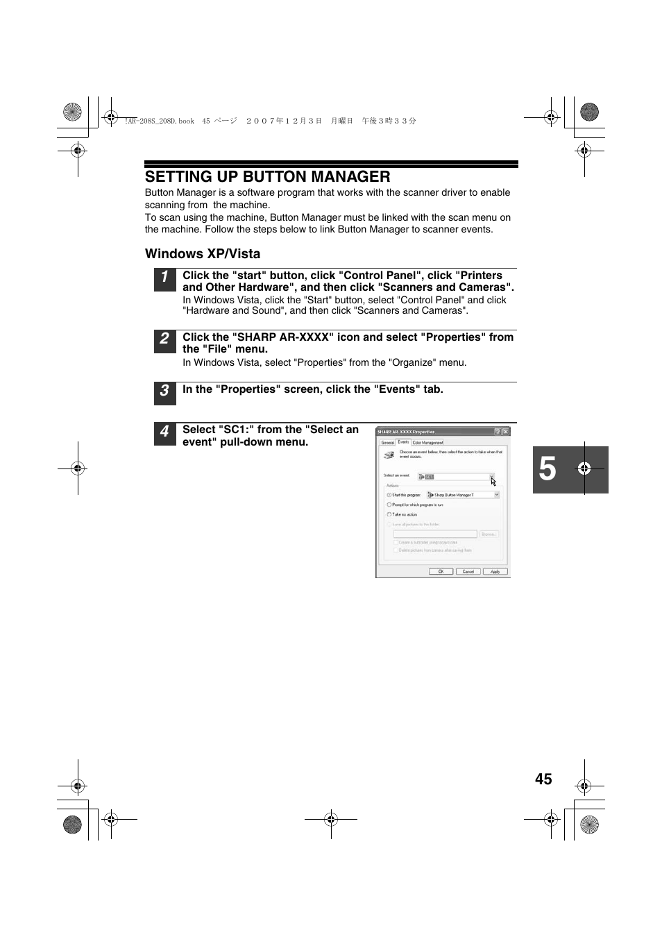 Sharp R-208S User Manual | Page 47 / 311