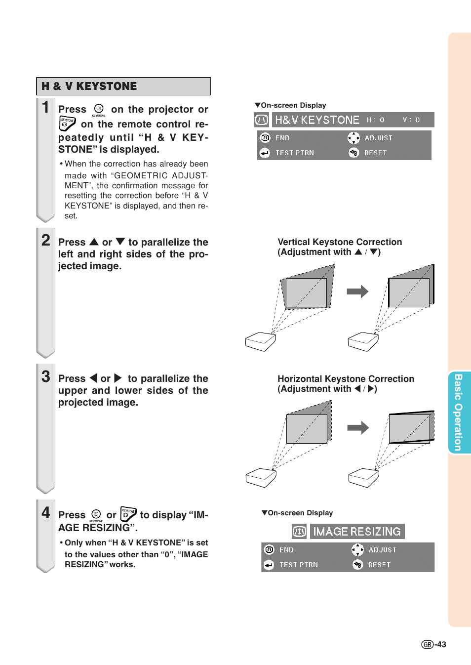 Sharp XG-PH70X User Manual | Page 45 / 110