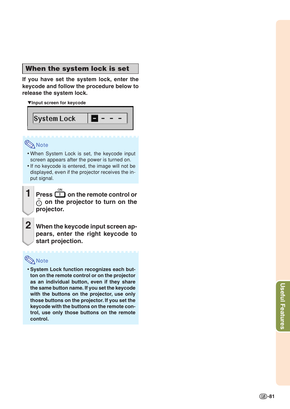 Sharp XG-PH70X User Manual | Page 83 / 110