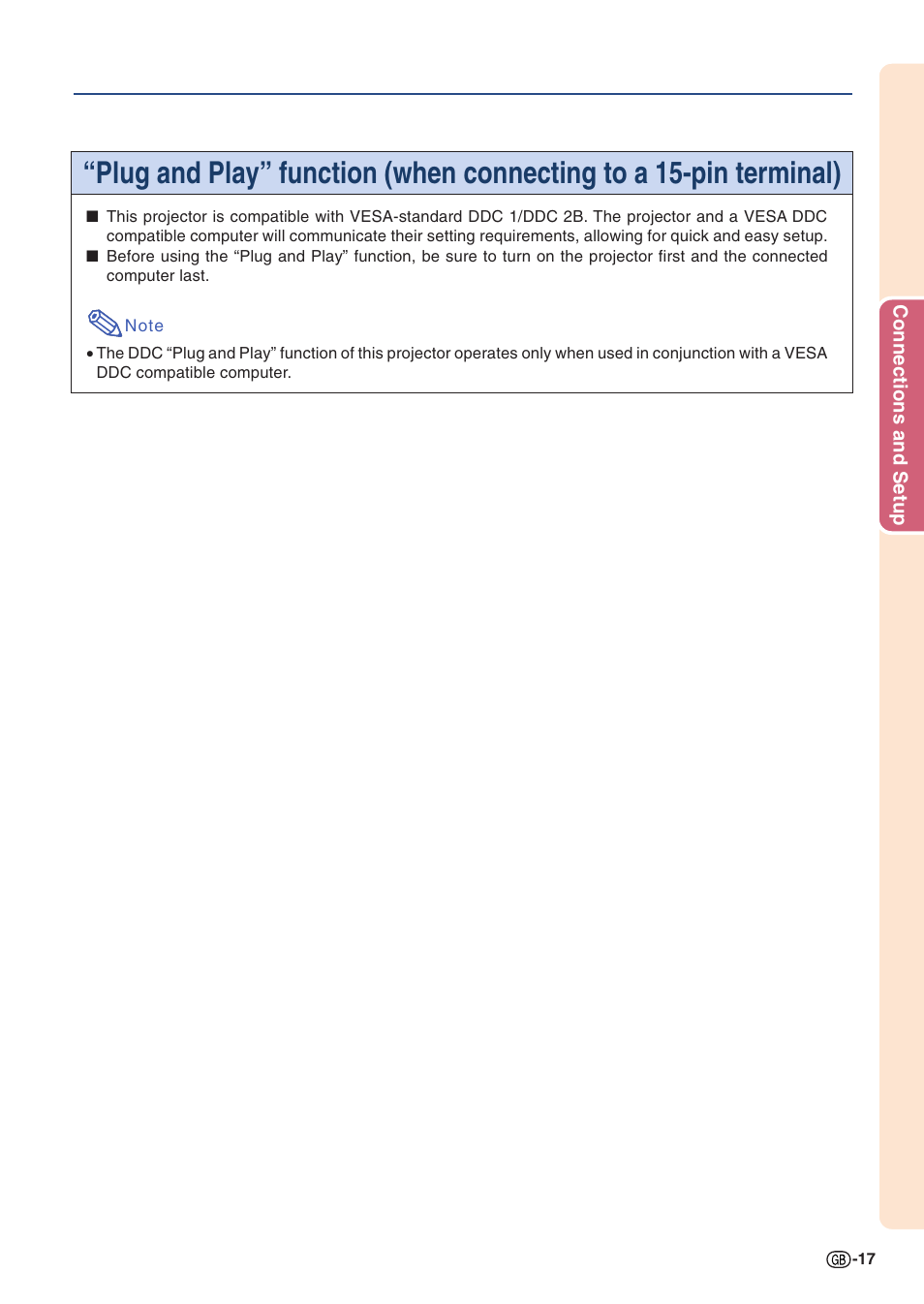 Sharp PG-A10X User Manual | Page 21 / 74