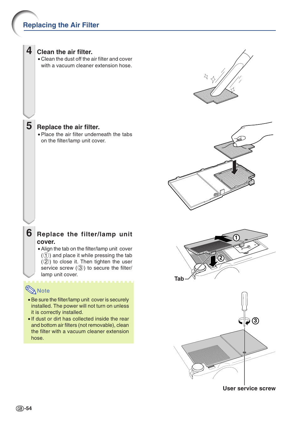 Sharp PG-A10X User Manual | Page 58 / 74