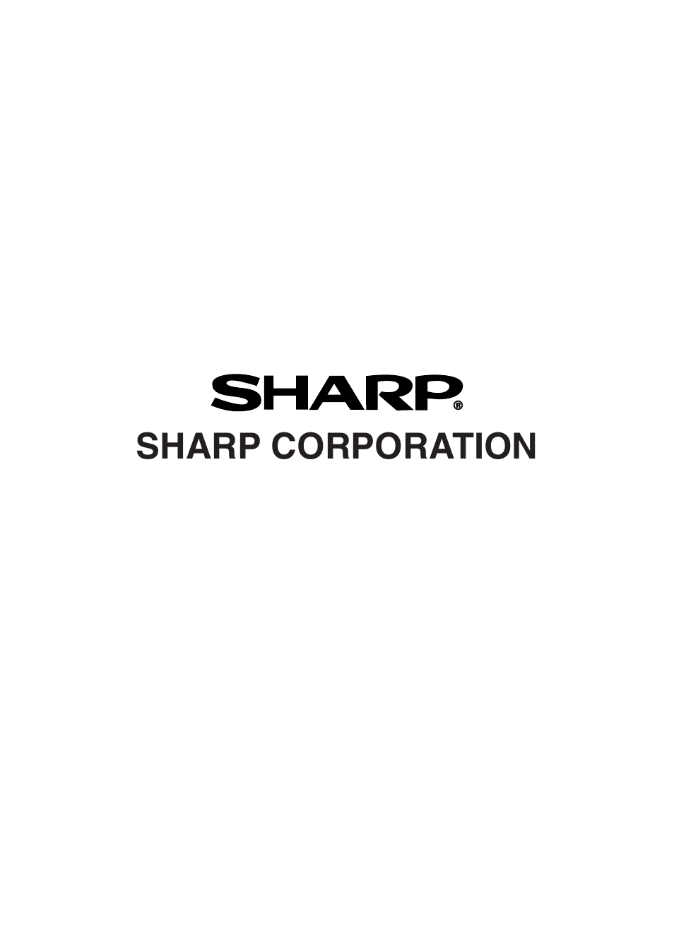 Sharp PG-A10X User Manual | Page 74 / 74