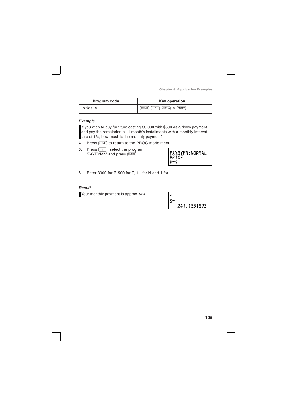 Sharp EL-5230 User Manual | Page 107 / 132