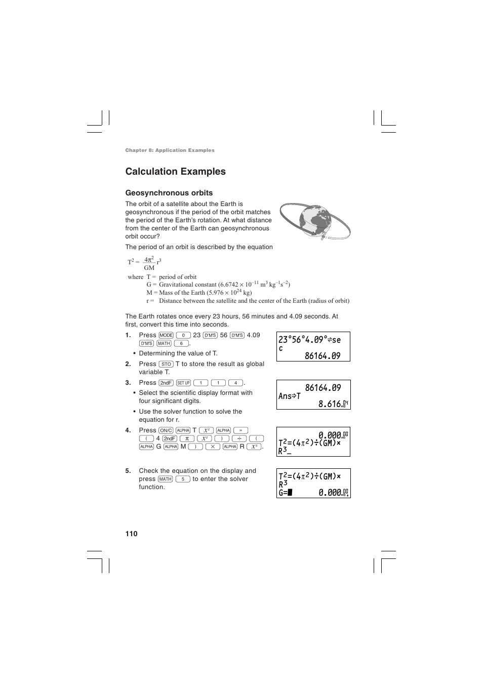 Calculation examples | Sharp EL-5230 User Manual | Page 112 / 132