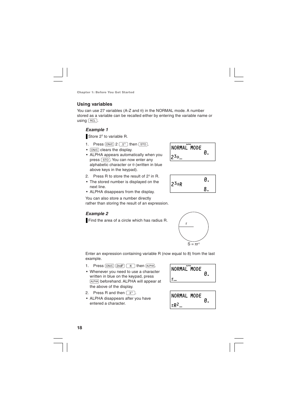 Sharp EL-5230 User Manual | Page 20 / 132