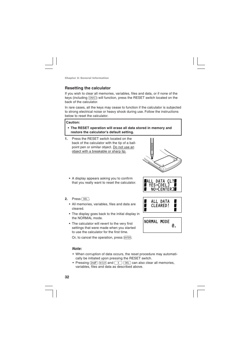 Sharp EL-5230 User Manual | Page 34 / 132