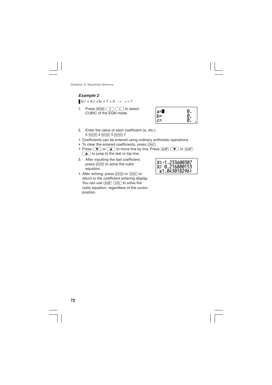 A=z 0. b= 0. c= 0 | Sharp EL-5230 User Manual | Page 74 / 132